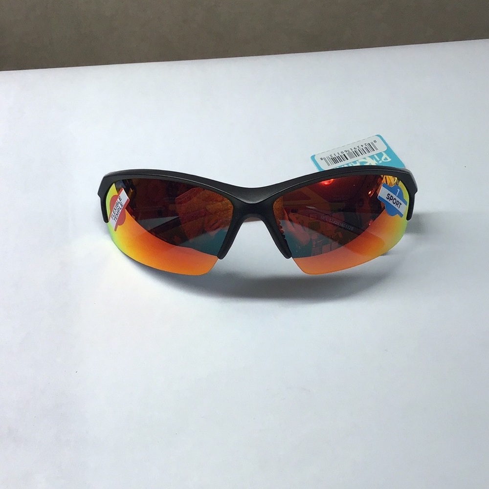 Men’s orange and black sports sunglasses 60112